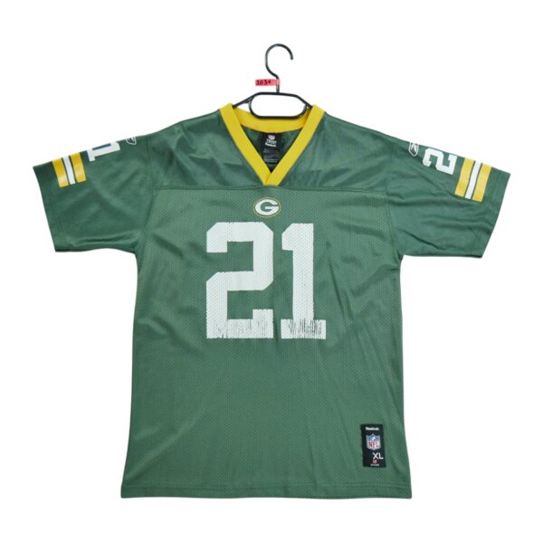 Maillot manches courtes enfant vert Reebok Equipe Green Bay Packers QWE2031