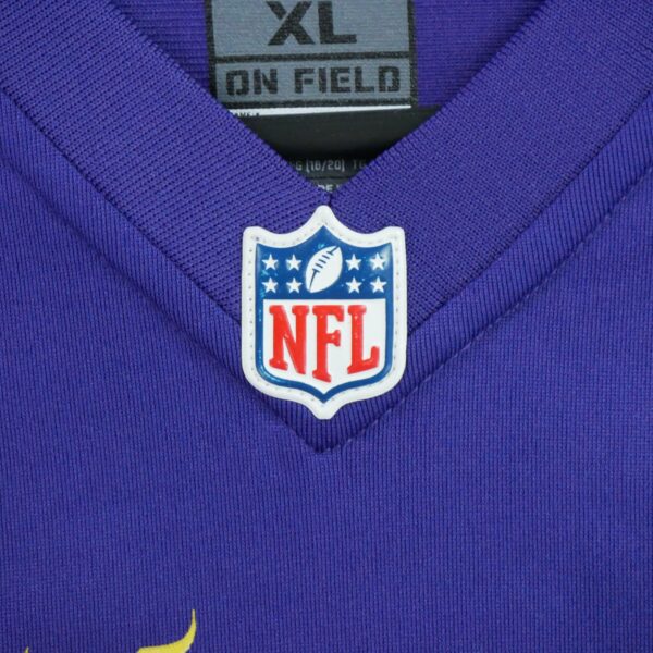 Maillot manches courtes enfant violet Nike Equipe Minnesota Vikings QWE1053