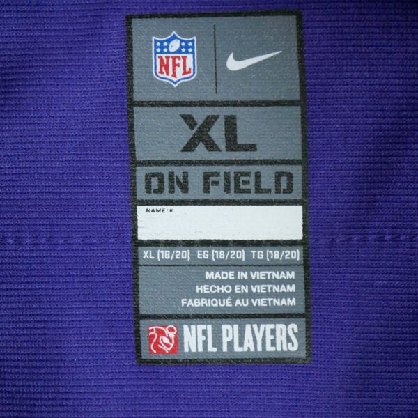 Maillot manches courtes enfant violet Nike Equipe Minnesota Vikings QWE1053