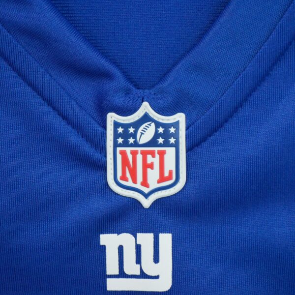 Maillot manches courtes femme bleu Nike Equipe New York Giants QWE3664