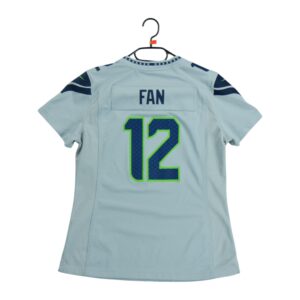 Maillot manches courtes femme gris Nike Equipe Seattle Seahawks QWE2049