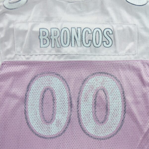 Maillot manches courtes femme rose Reebok Equipe Denver Broncos QWE2224