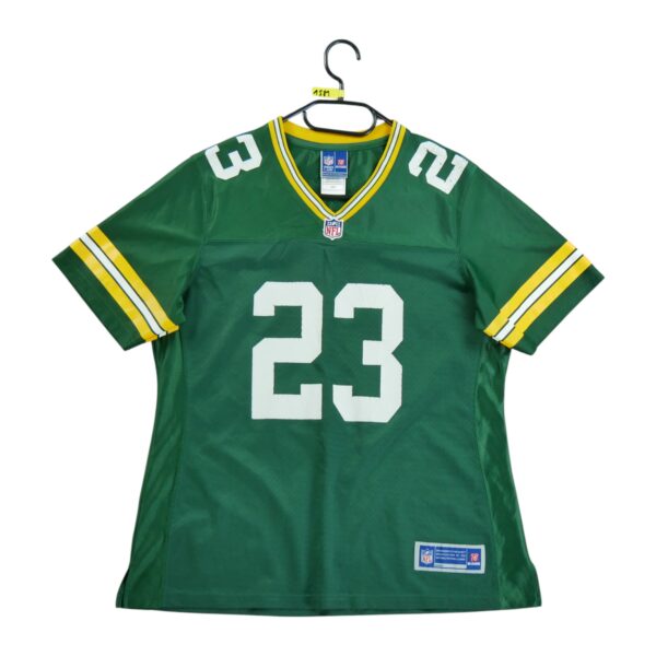 Maillot manches courtes femme vert NFL Team Apparel Equipe Green Bay Packers QWE1581