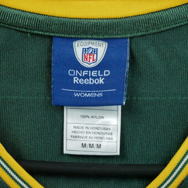 Maillot manches courtes femme vert Reebok Equipe Green Bay Packers QWE1574