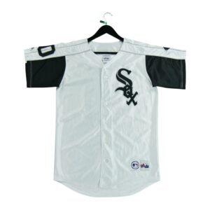 Maillot manches courtes homme blanc Majestic Equipe Chicago White Sox QWE0372