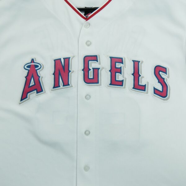 Maillot manches courtes homme blanc Majestic Equipe Los Angeles Angels QWE0497