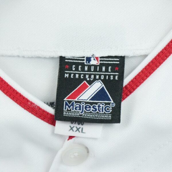 Maillot manches courtes homme blanc Majestic Equipe Los Angeles Angels QWE0497