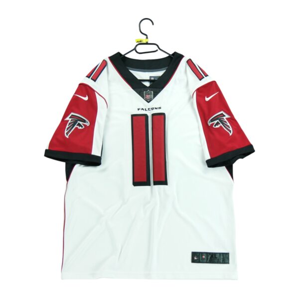 Maillot manches courtes homme blanc NFL Team Apparel Equipe Atlanta Falcons QWE1061