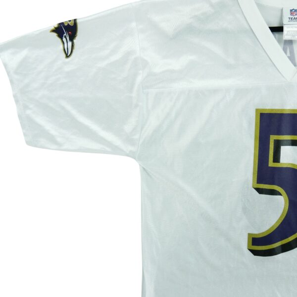 Maillot manches courtes homme blanc NFL Team Apparel Equipe Baltimore Ravens QWE3768