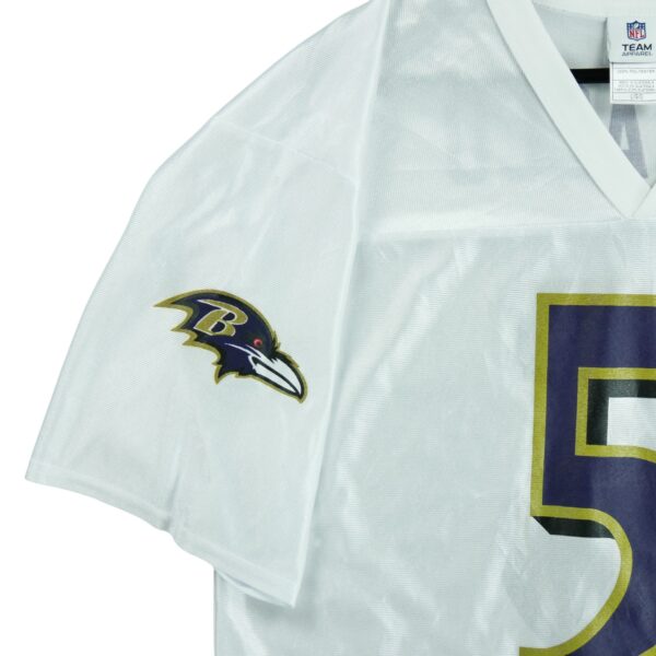 Maillot manches courtes homme blanc NFL Team Apparel Equipe Baltimore Ravens QWE3768