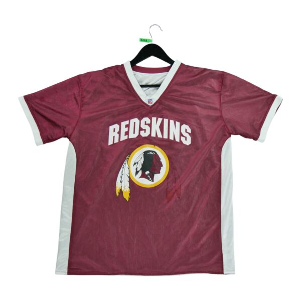 Maillot manches courtes homme blanc NFL Team Apparel Equipe Washington Redskins QWE0153