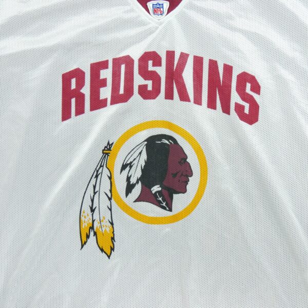 Maillot manches courtes homme blanc NFL Team Apparel Equipe Washington Redskins QWE0153