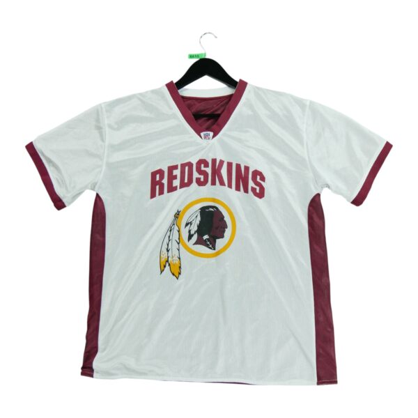 Maillot manches courtes homme blanc NFL Team Apparel Equipe Washington Redskins QWE0153