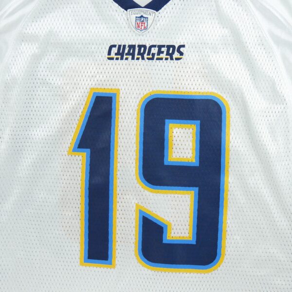 Maillot manches courtes homme blanc Reebok Equipe Los Angeles Chargers QWE3274