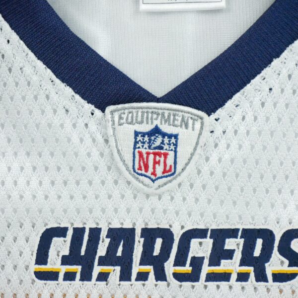 Maillot manches courtes homme blanc Reebok Equipe Los Angeles Chargers QWE3274