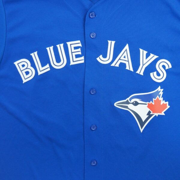 Maillot manches courtes homme bleu Majestic Equipe Toronto Blue Jays QWE3153