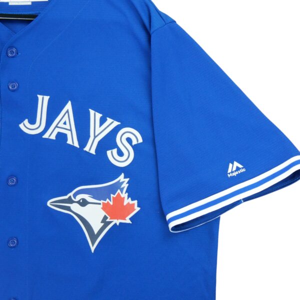 Maillot manches courtes homme bleu Majestic Equipe Toronto Blue Jays QWE3153