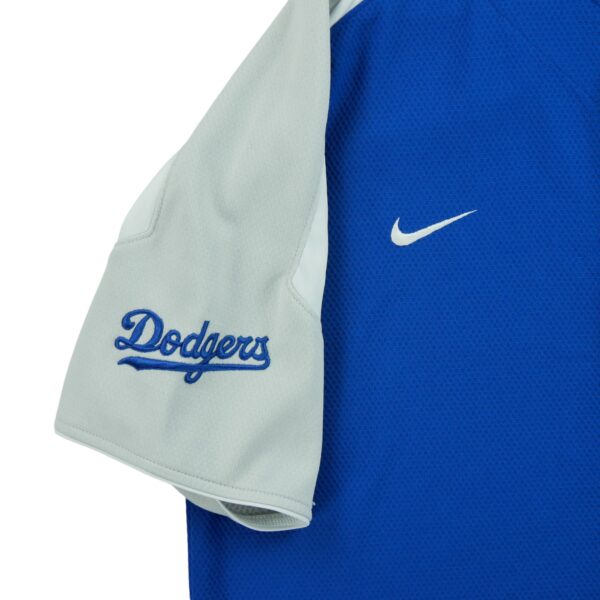 Maillot manches courtes homme bleu Nike Equipe Los Angeles Dodgers QWE1518