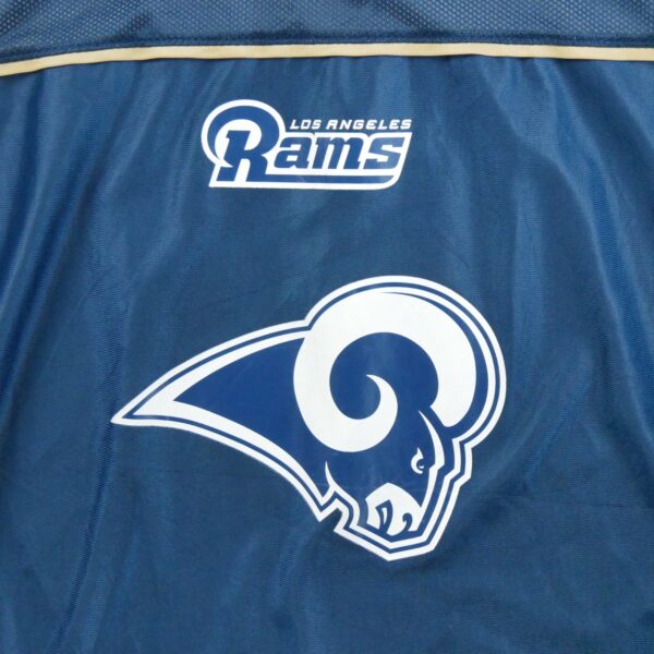 Maillot manches courtes homme marine NFL Equipe Los Angeles Rams QWE0548