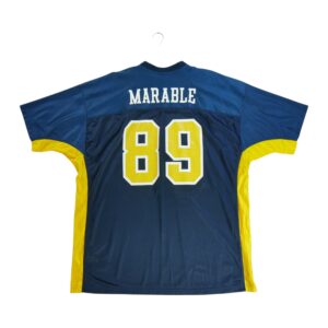 Maillot manches courtes homme marine NFL QWE0521