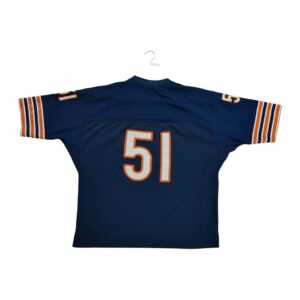 Maillot manches courtes homme marine NFL Team Apparel Equipe Chicago Bears QWE3234