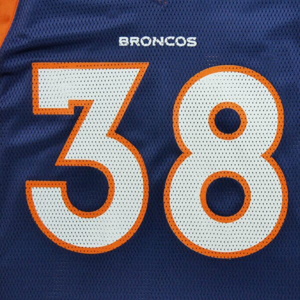 Maillot manches courtes homme marine Reebok Equipe Denver Broncos QWE3030