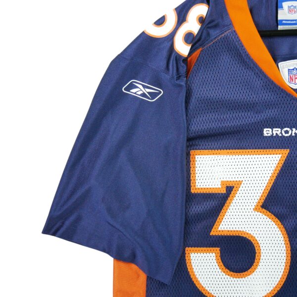 Maillot manches courtes homme marine Reebok Equipe Denver Broncos QWE3030