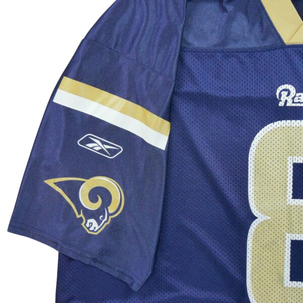 Maillot manches courtes homme marine Reebok Equipe Los Angeles Rams QWE0551