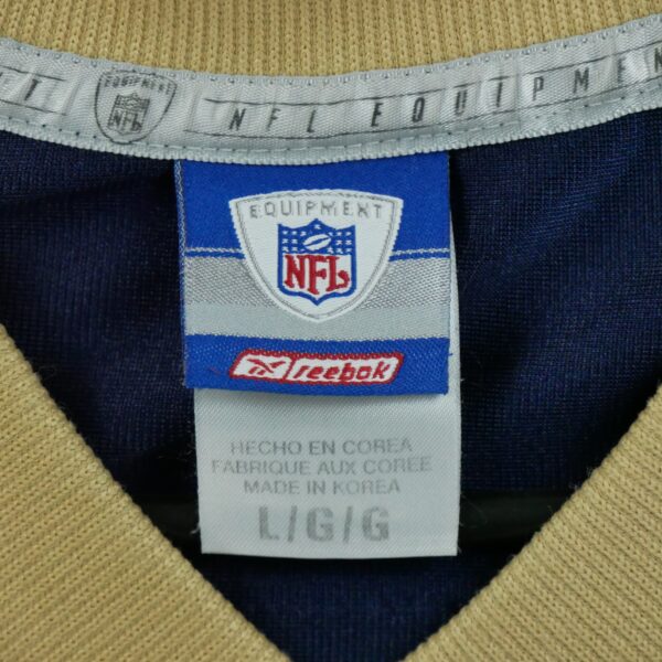 Maillot manches courtes homme marine Reebok Equipe Saint Louis Rams QWE1080