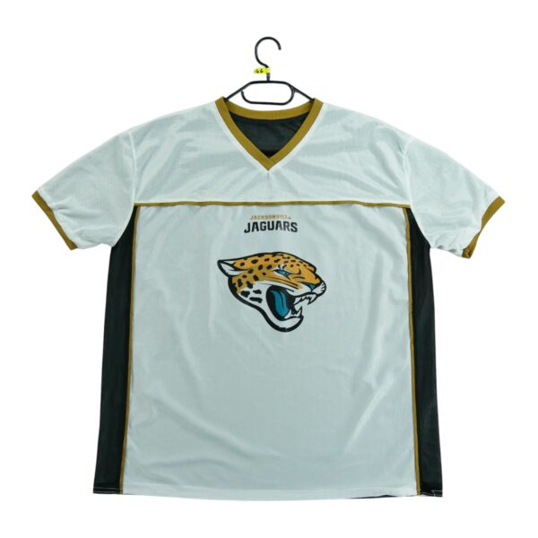 Maillot manches courtes homme noir NFL Equipe Jacksonville Jaguars QWE1046