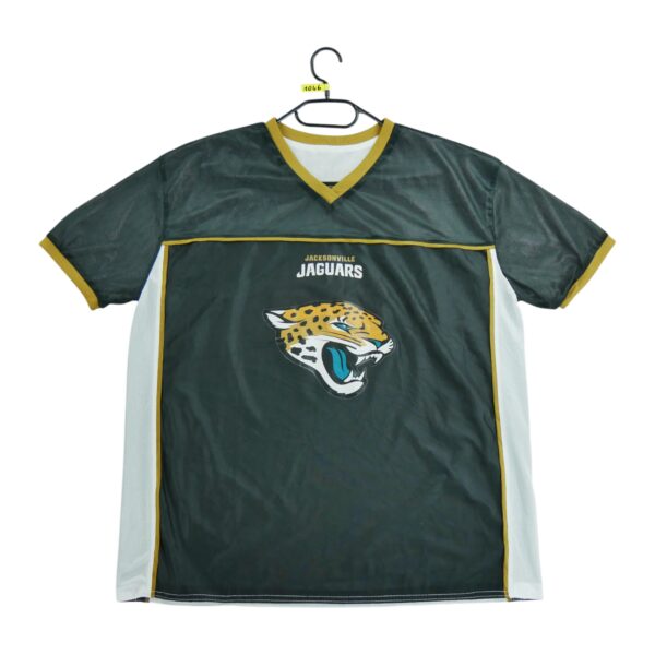 Maillot manches courtes homme noir NFL Equipe Jacksonville Jaguars QWE1046