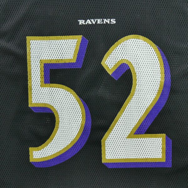 Maillot manches courtes homme noir NFL Team Apparel Equipe Baltimore Ravens QWE3522