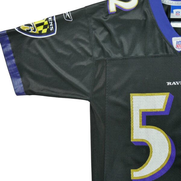 Maillot manches courtes homme noir NFL Team Apparel Equipe Baltimore Ravens QWE3522