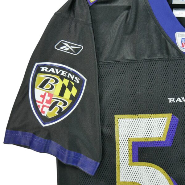 Maillot manches courtes homme noir NFL Team Apparel Equipe Baltimore Ravens QWE3522