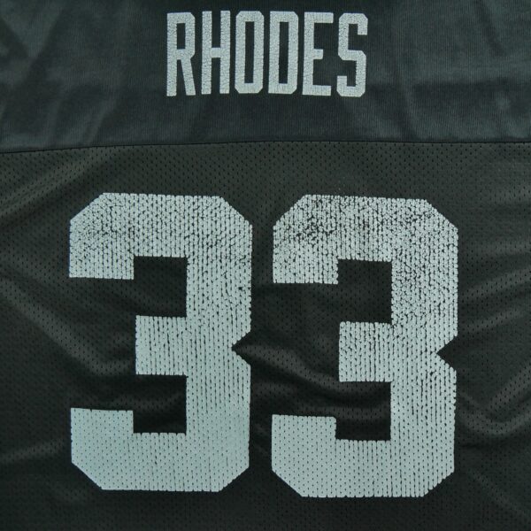 Maillot manches courtes homme noir Reebok Equipe Las Vegas Raiders QWE1311