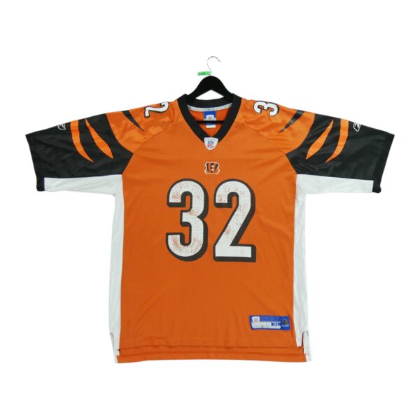 Maillot manches courtes homme orange Reebok Equipe Cincinnati Bengals QWE0178