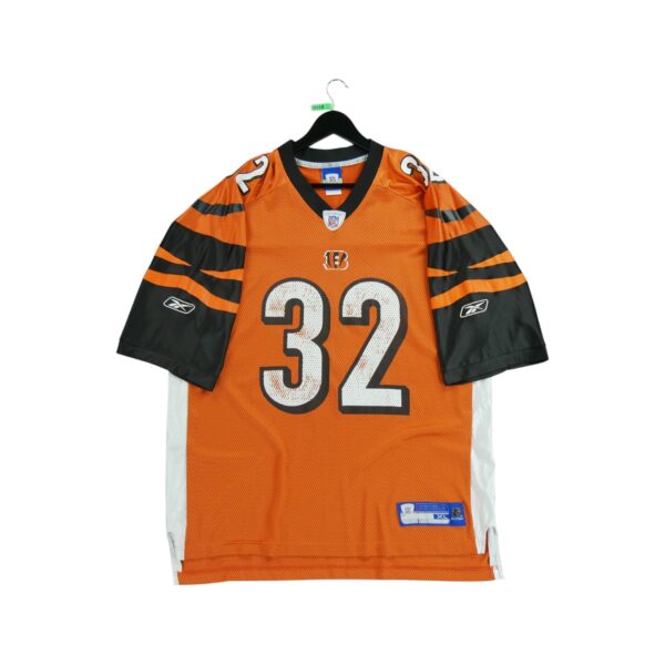 Maillot manches courtes homme orange Reebok Equipe Cincinnati Bengals QWE0178