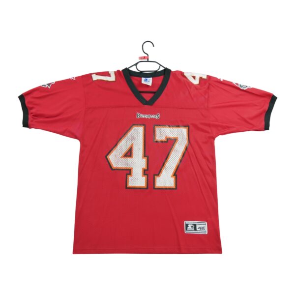 Maillot manches courtes homme rouge Starter Equipe Tampa Bay Buccaneers