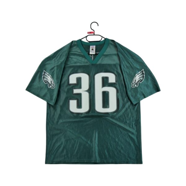 Maillot manches courtes homme vert NFL Team Apparel Equipe Philadelphia Eagles QWE2265