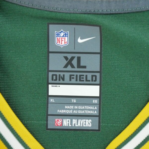 Maillot manches courtes homme vert Nike Equipe Green Bay Packers QWE3730