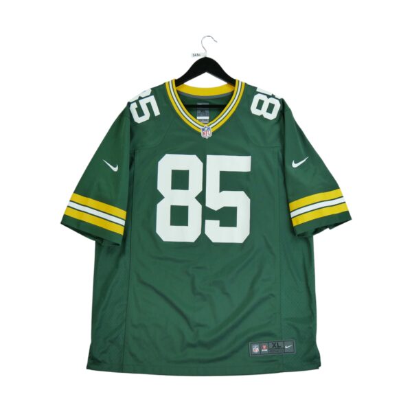 Maillot manches courtes homme vert Nike Equipe Green Bay Packers QWE3730