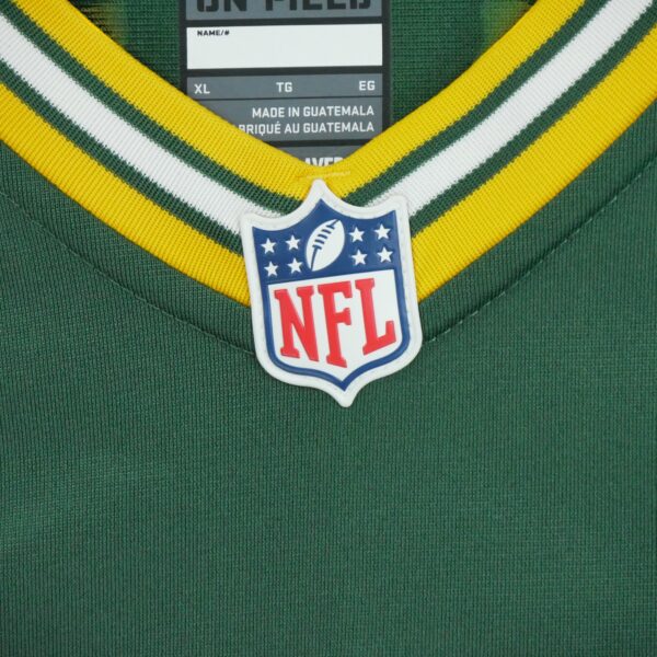 Maillot manches courtes homme vert Nike Equipe Green Bay Packers QWE3730