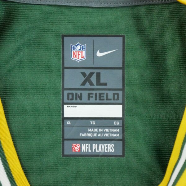 Maillot manches courtes homme vert Nike Equipe Green Bay Packers QWE3809