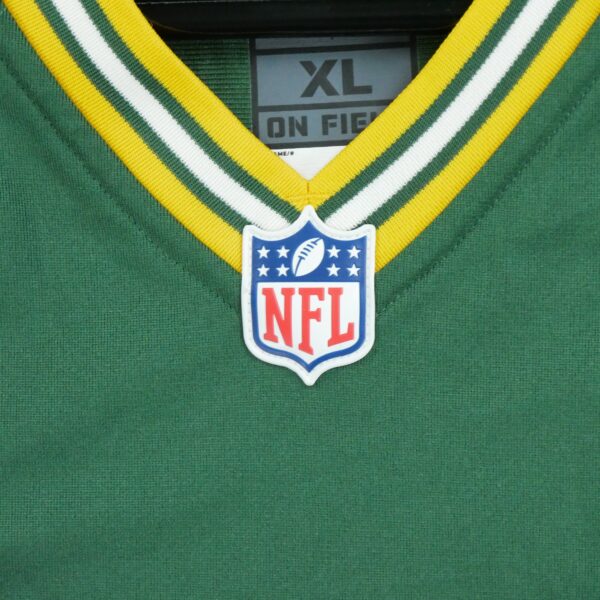 Maillot manches courtes homme vert Nike Equipe Green Bay Packers QWE3809