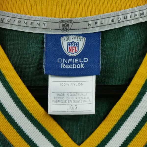 Maillot manches courtes homme vert Reebok Equipe Green Bay Packers QWE0504