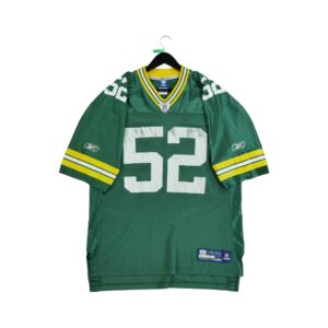 Maillot manches courtes homme vert Reebok Equipe Green Bay Packers QWE0504