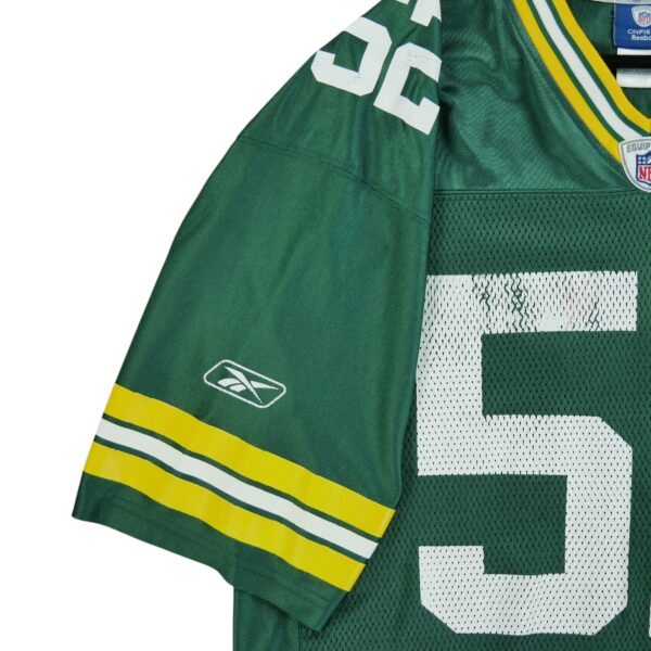 Maillot manches courtes homme vert Reebok Equipe Green Bay Packers QWE0504