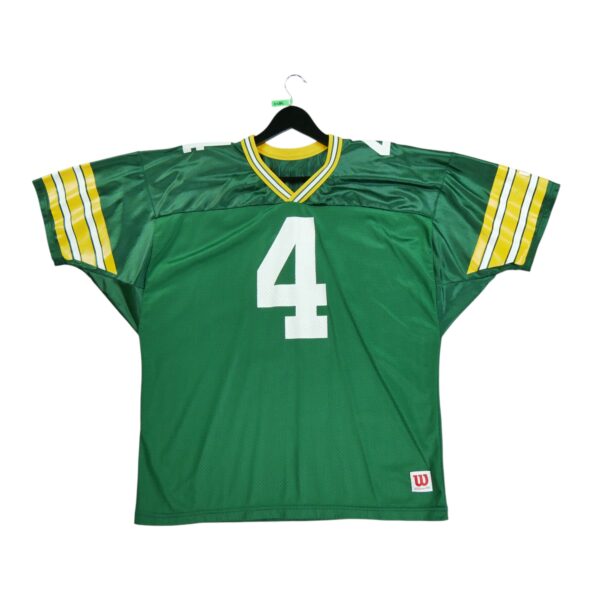 Maillot manches courtes homme vert Wilson Equipe Green Bay Packers QWE0484