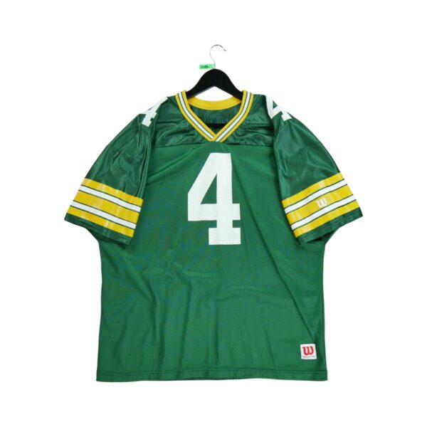 Maillot manches courtes homme vert Wilson Equipe Green Bay Packers QWE0484