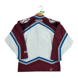 Maillot manches longues enfant blanc CCM Equipe Colorado Avalanche QWE0400